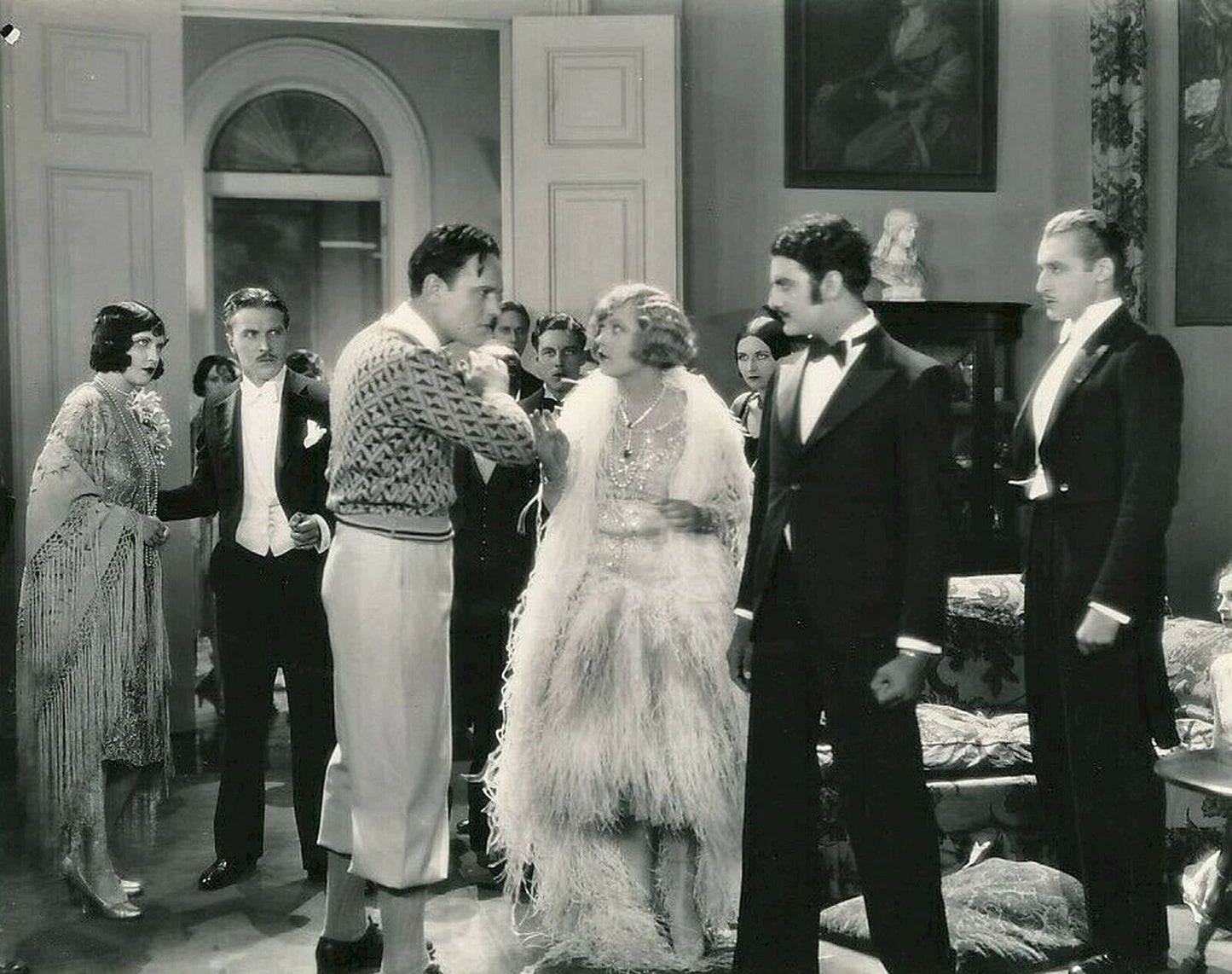 Marion Davies & William Haines In 1928 Movie Show People Picture Photo