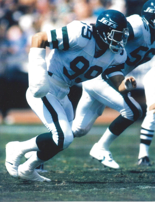 Mark Gastineau Photo New York Jets Ny Picture Nfl Football Cast On Arm