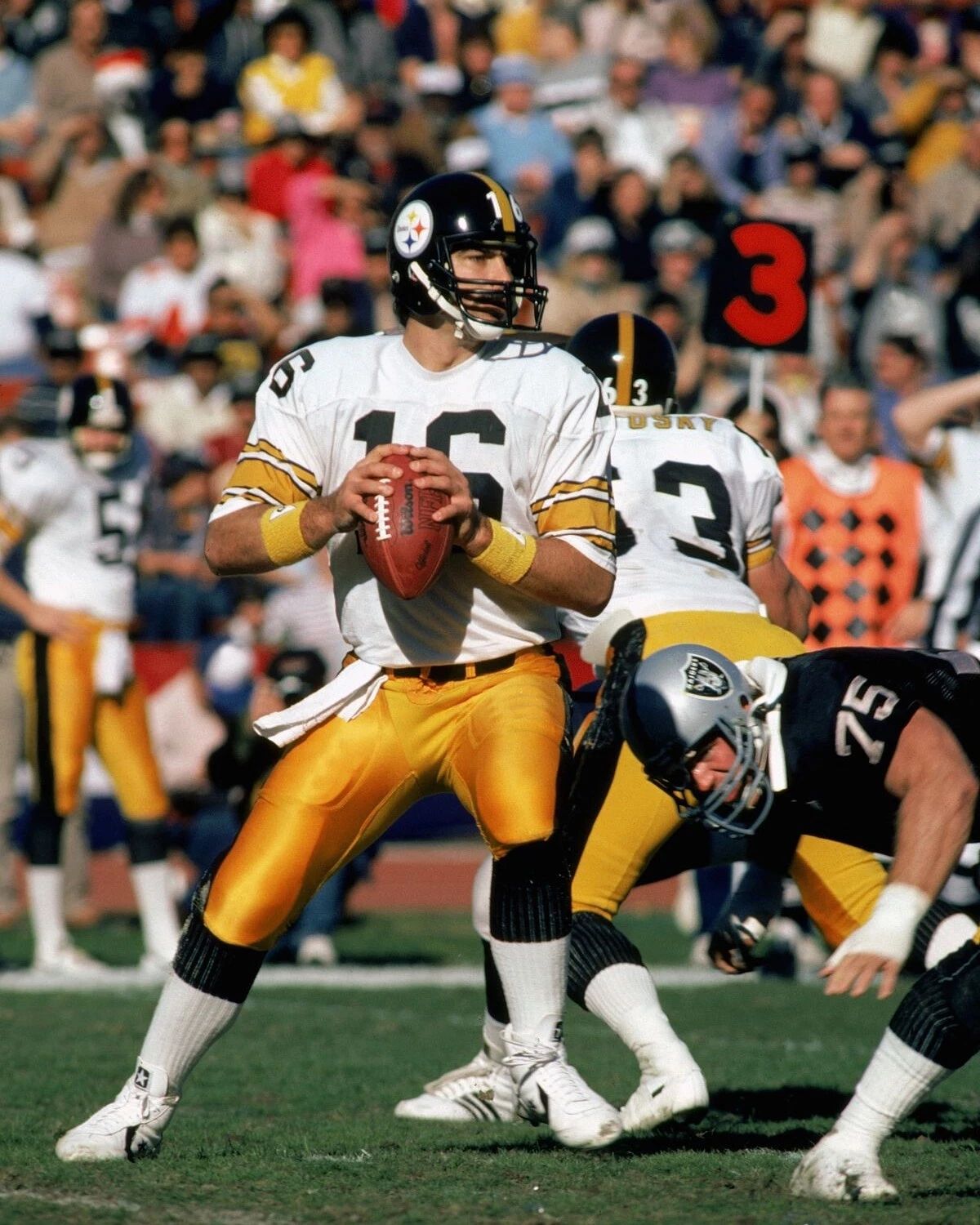 Mark Malone Photo Pittsburgh Steelers Nfl Football 300 Piece Jigsaw Puzzle