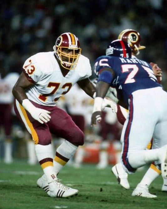 Mark May Keychain Washington Redskins Picture Nfl Football Vs Giants