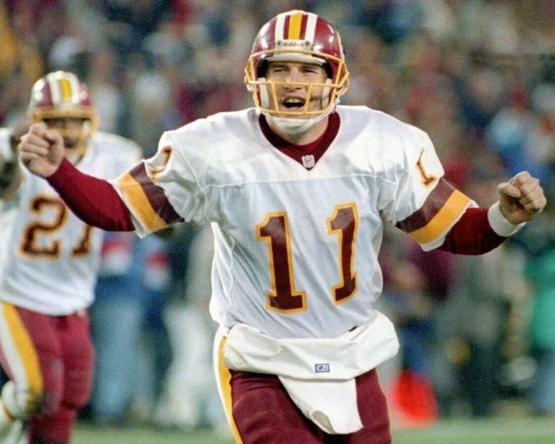 Mark Rypien Photo Washington Redskins Picture Nfl Celebration