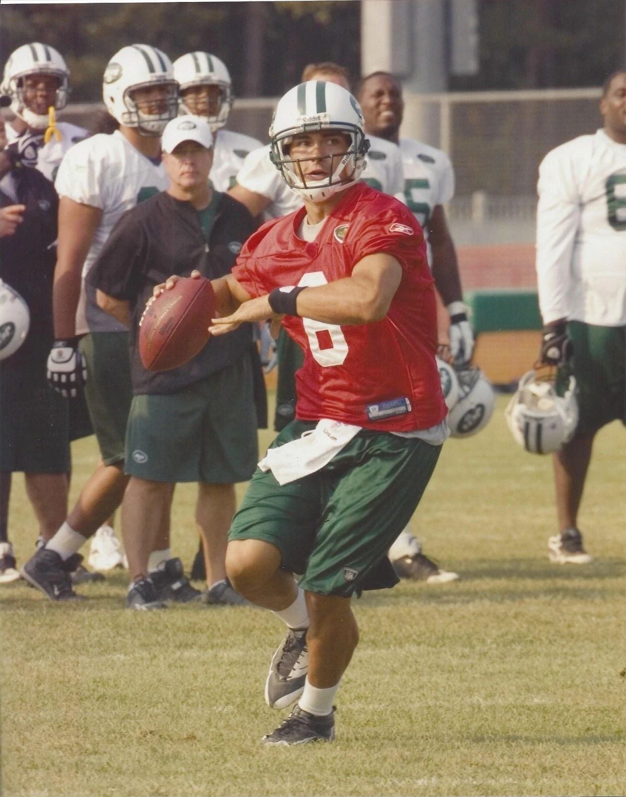 Mark Sanchez Photo New York Jets Ny Nfl Football Passing 300 Piece Jigsaw Puzzle