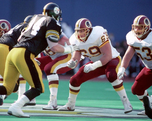 Mark Schlereth Keychain Washington Redskins Picture Nfl Football Vs Steelers