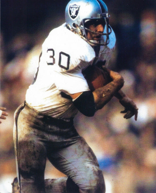 Mark Van Eeghen Photo Oakland Raiders Picture Close Up Action