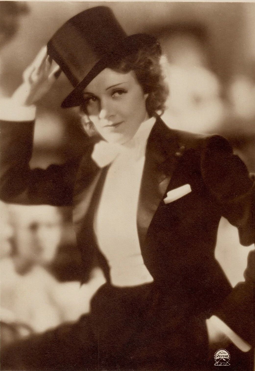 Marlene Dietrich In 1930S Film Morocco Poster Picture Photo