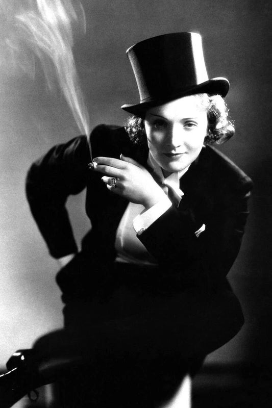 Marlene Dietrich In 1930S Movie Morocco Keychain Picture Keychain Print