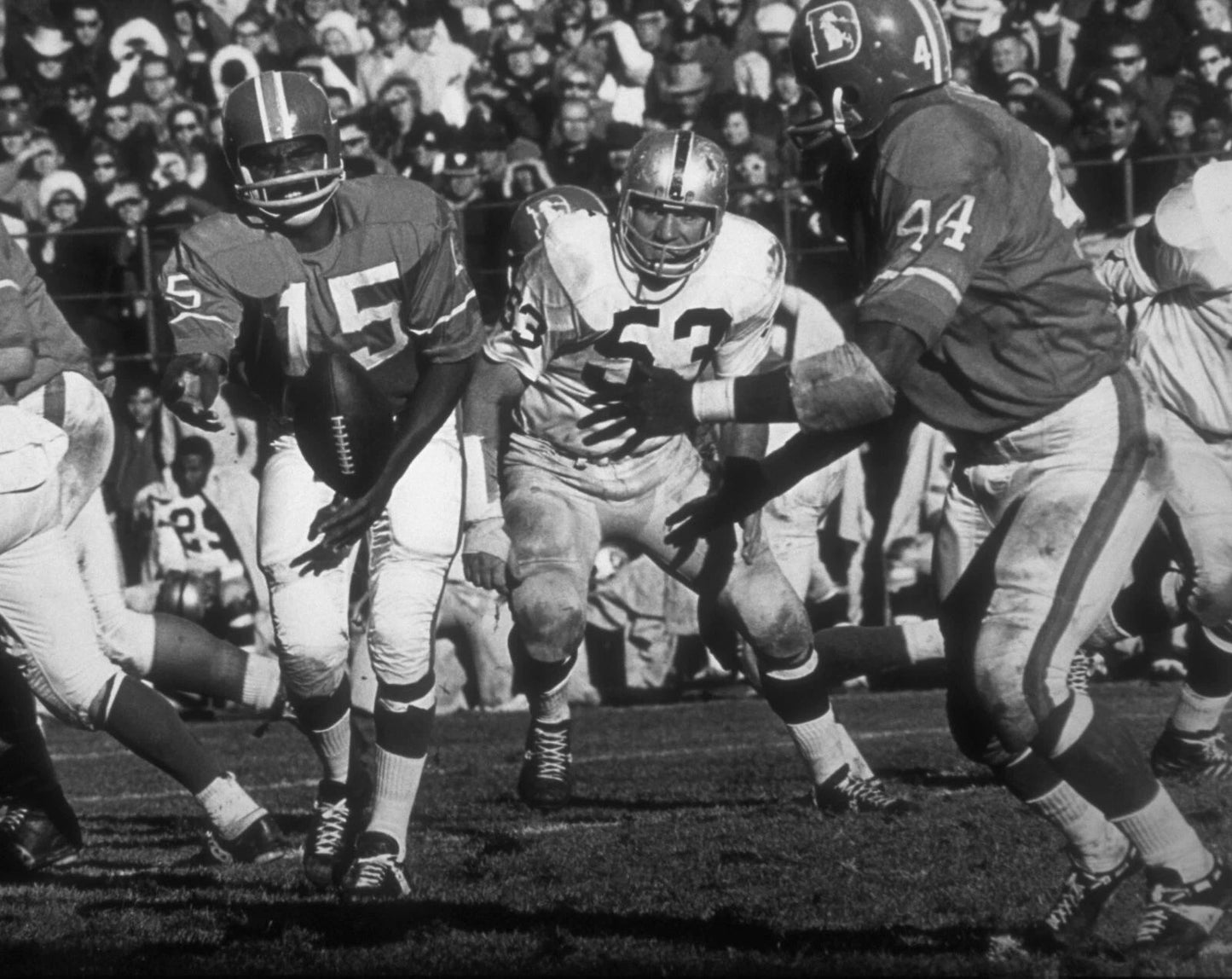 Marlin Briscoe & Floyd Little Denver Broncos Afl Football 300 PCS Jigsaw Puzzle