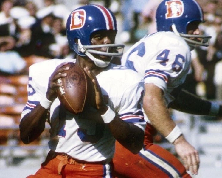 Marlin Briscoe Photo Denver Broncos Picture Afl Football