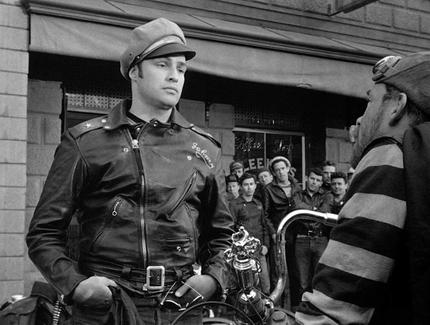 Marlon Brando In The Film The Wild One Publicity Photo 300 Piece Jigsaw Puzzle
