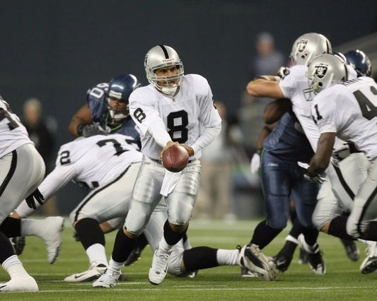 Marques Tuiasosopo Photo Oakland Raiders Picture Nfl Game Action