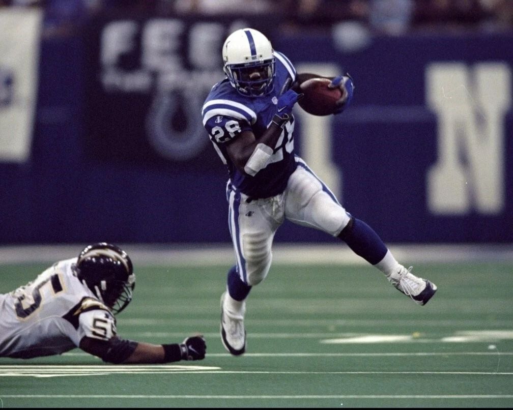 Marshall Faulk Photo Indianapolis Colts Nfl Football 300 Piece Jigsaw Puzzle