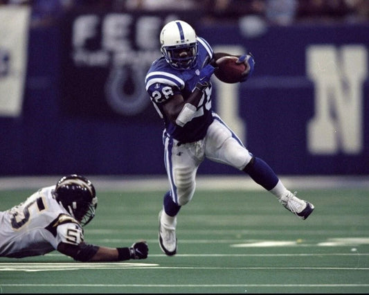 Marshall Faulk Keychain Indianapolis Colts Picture Nfl Football