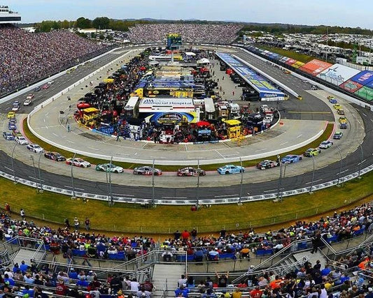Martinsville Speedway Keychain Auto Racing Motorsport Track Picture Virginia