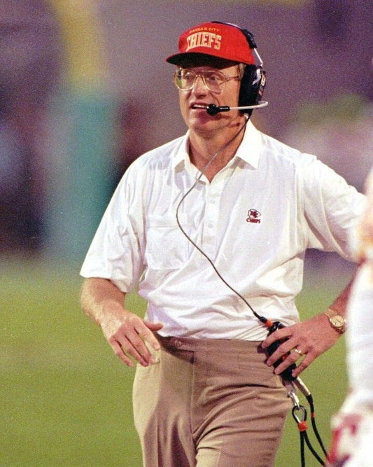 Marty Schottenheimer Keychain Kansas City Chiefs Kc Picture Nfl Football