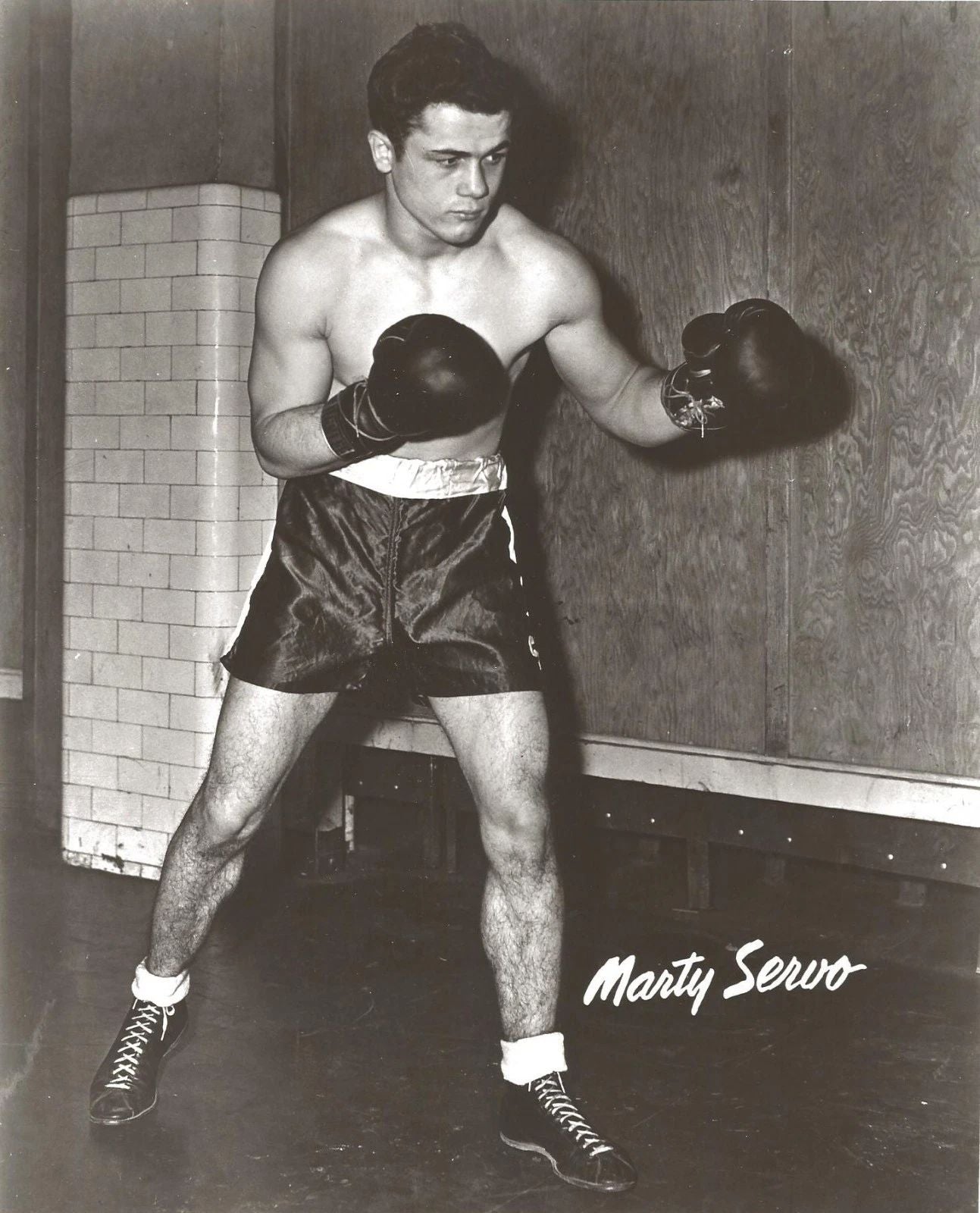 Marty Servo Photo Boxing Picture