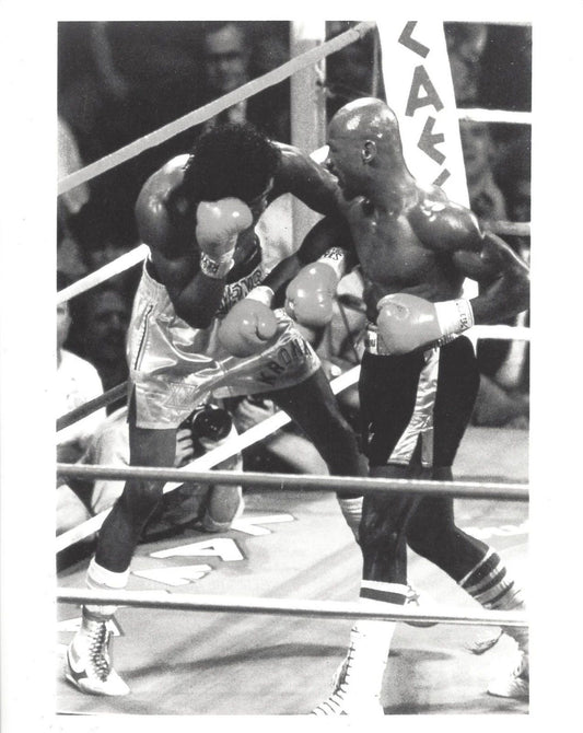 Marvelous Marvin Hagler Vs Tommy Hearns Photo Boxing Picture Wide Border