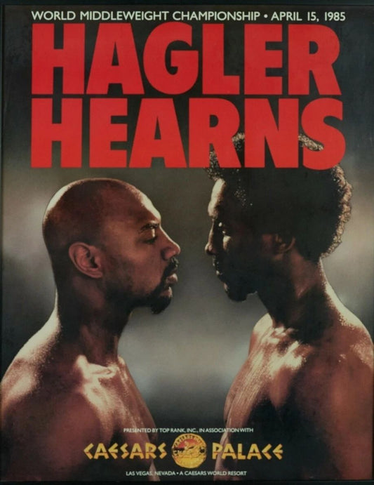 Marvin Hagler Vs Thomas Hearns Keychain Boxing Keychain Picture Caesars