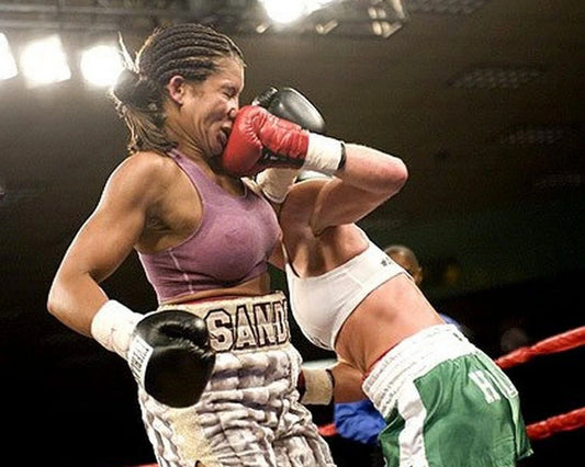 Mary Jo Sanders Magnet Boxing Picture Action