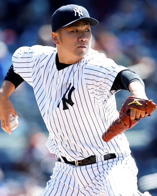 Masahiro Tanaka Photo New York Yankees Ny Baseball Picture Mlb Close Up