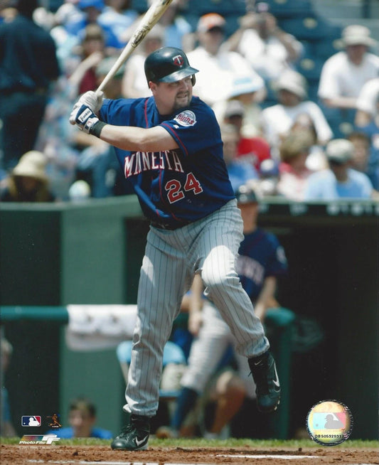 Matthew Lecroy Photo Minnesota Twins Baseball Picture