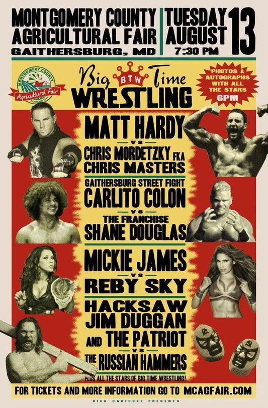 Matt Hardy Magnet Magnet Wrestling Picture Carlito Mickie James Hacksaw