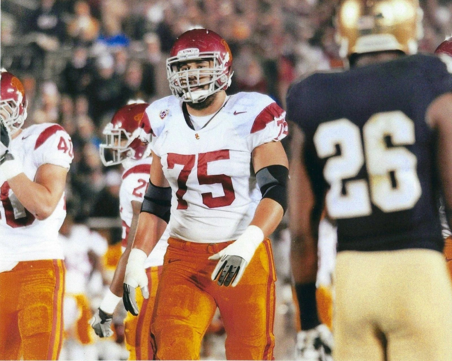Matt Kalil Photo Southern California Usc Trojans Ncaa Football Game Action
