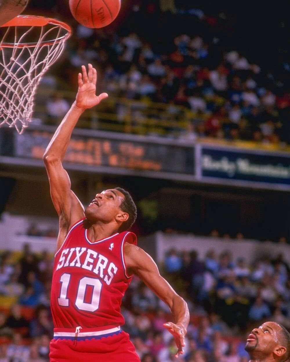 Maurice Cheeks Photo Philadelphia 76Ers Sixers Basketball Nba At The Rim