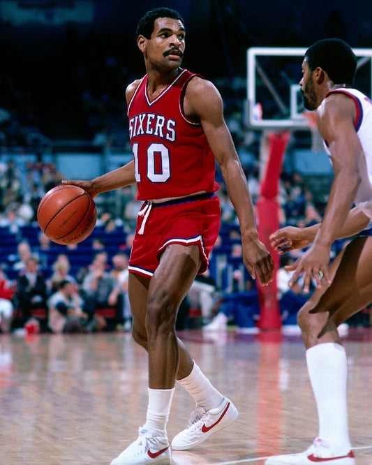 Maurice Cheeks Photo Philadelphia 76Ers Sixers Basketball Nba Guarded