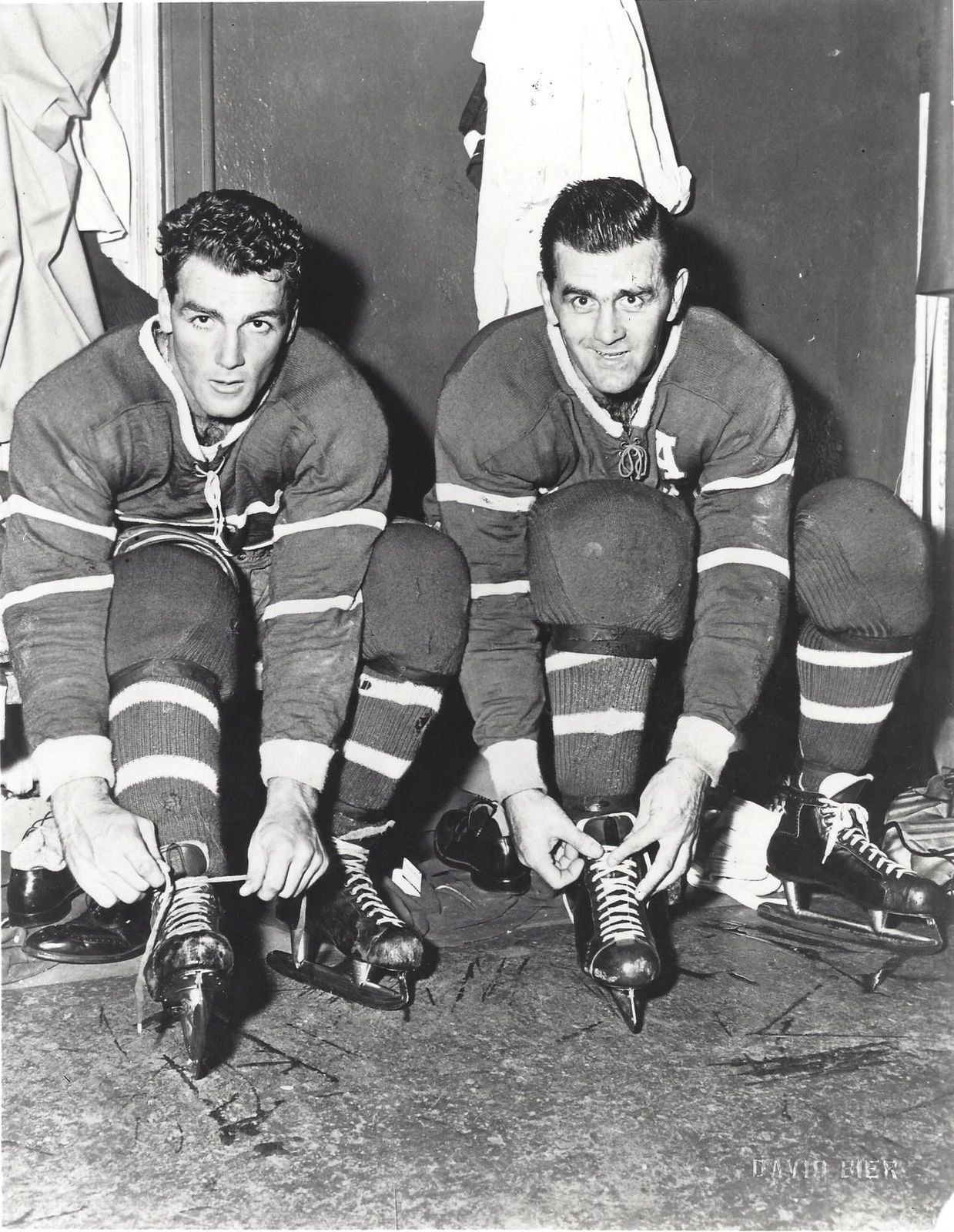 Maurice & Henri Richard Photo Hockey Montreal Canadiens Nhl Picture