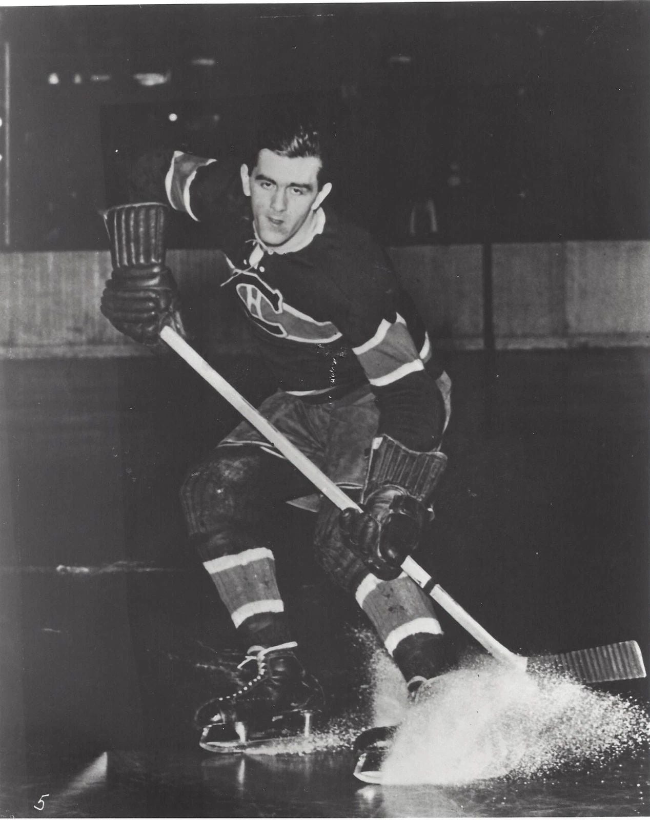 Maurice Richard Photo Hockey Montreal Canadiens Nhl Picture