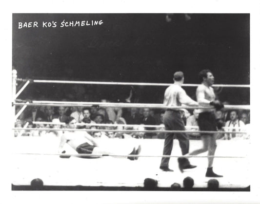 Max Baer Ko'S Max Schmeling Magnet Boxing Picture