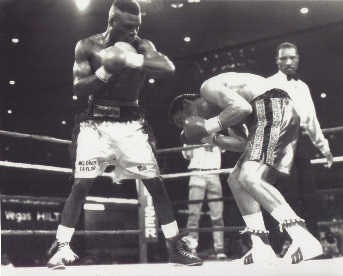Medrick Taylor Keychain Boxing Picture