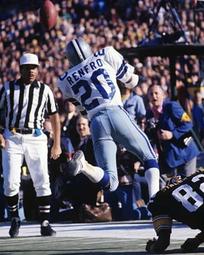 Mel Renfro Photo Dallas Cowboys Picture Vs Steelers