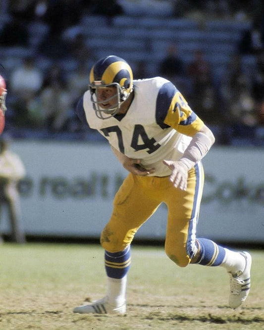 Merlin Olsen Photo Los Angeles Rams La Picture Nfl Football