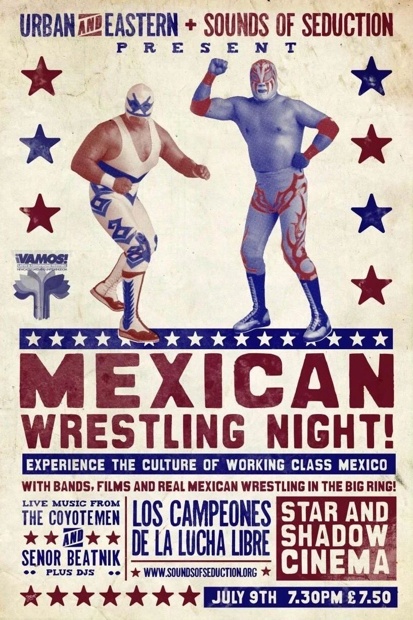 Mexican Wrestling Photo Los Campeoones De La Lucha Libre 300 Piece Jigsaw Puzzle