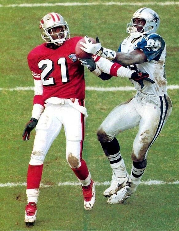 Michael Irvin & Deion Sanders Photo 49Ers Cowboys Football Picture Nfl