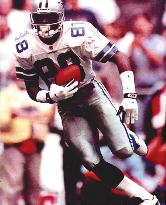 Michael Irvin Photo Dallas Cowboys Nfl Football Picture Running