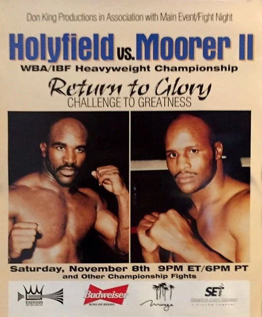 Michael Moorer Vs Evander Holyfield Photo Boxing Picture