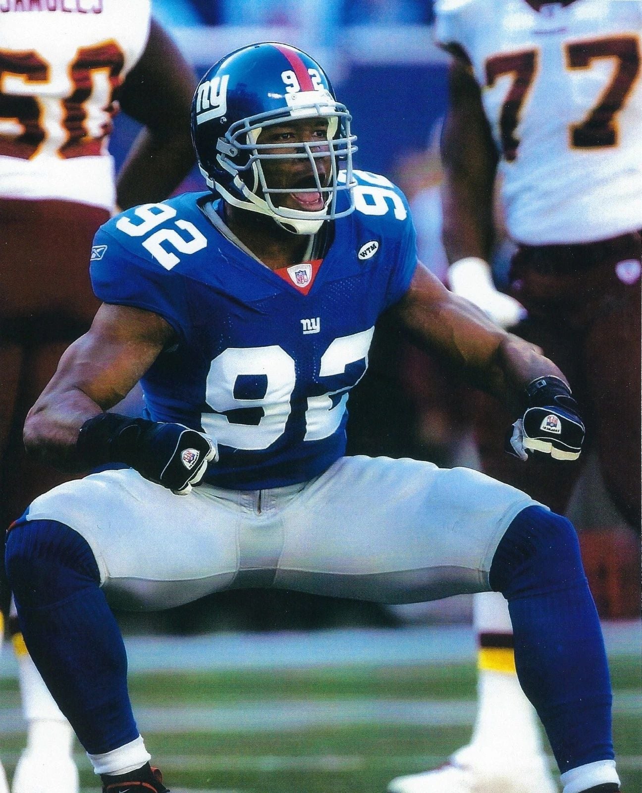 Michael Strahan Photo New York Giants Ny Nfl Football