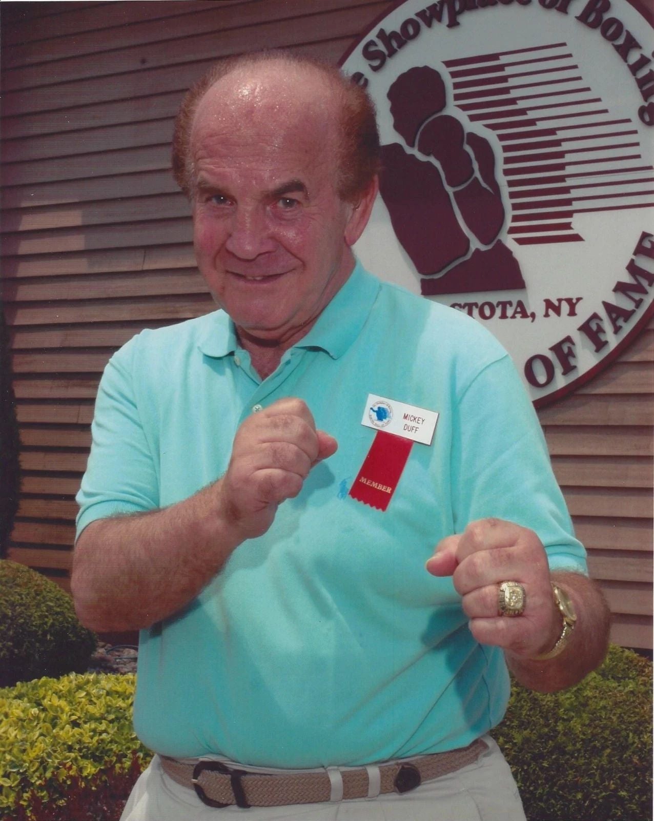 Mickey Duff Photo Boxing Picture Hof'Er 300 Piece Jigsaw Puzzle