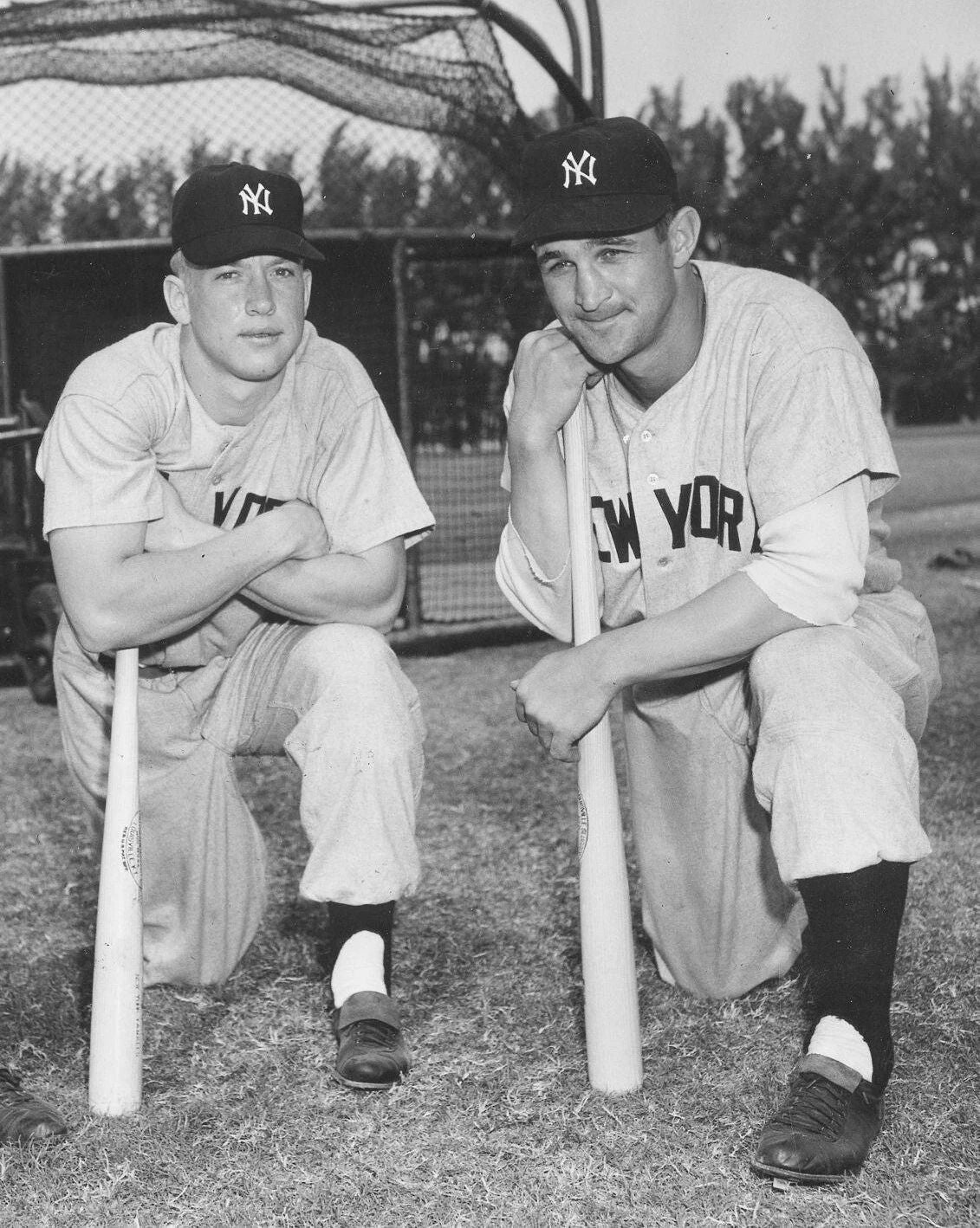 Mickey Mantle & Bob Cerv New York Yankees Ny Baseball Mlb 300 PCS Jigsaw Puzzle