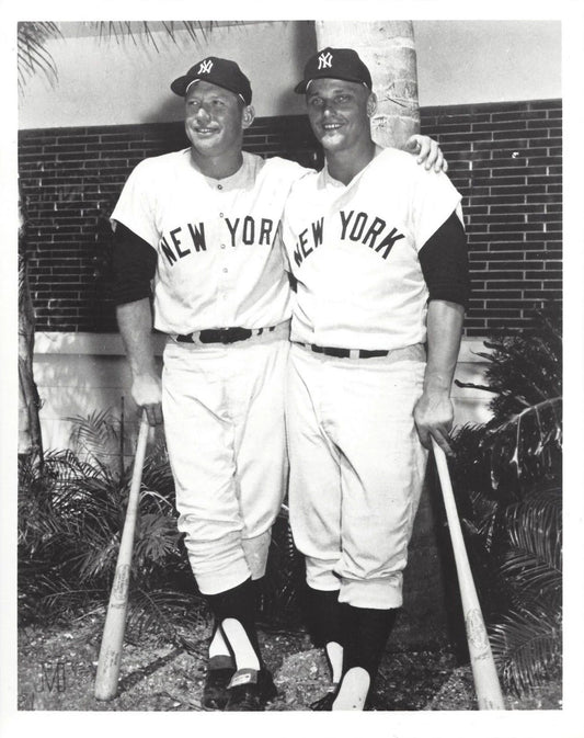 Mickey Mantle & Roger Maris Magnet New York Yankees Ny Mlb Baseball Picture