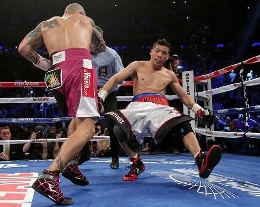 Miguel Angel Cotto Vs Sergio Martinez Boxing Ring Action 300 Piece Jigsaw Puzzle