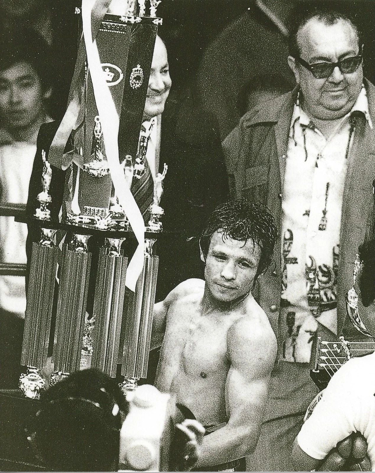 Miguel Canto Photo Boxing Picture Little Grainy Bw
