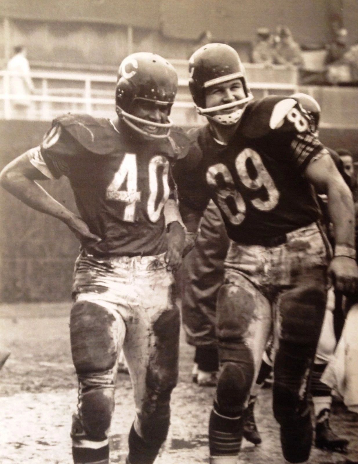 Mike Ditka & Gale Sayers Photo Chicago Bears Picture Nfl Football