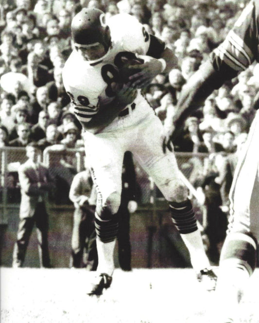 Mike Ditka Photo Chicago Bears Picture Nfl Football Bw Action