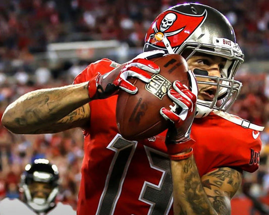 Mike Evans Keychain Tampa Bay Buccaneers Football Picture Nfl 2 Hands
