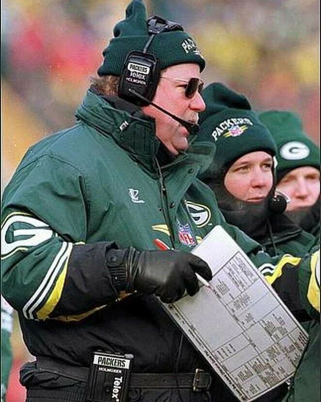 Mike Holmgren Photo Green Bay Packers Picture Nfl Football