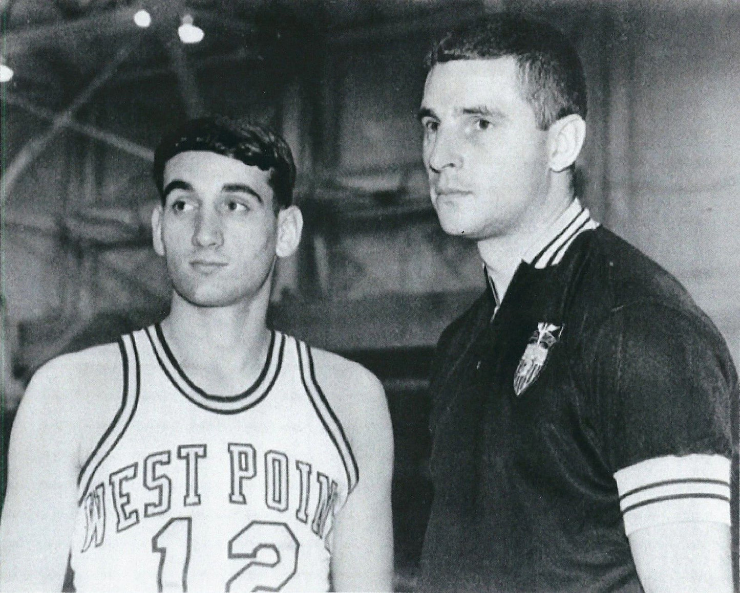 Mike Krzyzewski & Bobby Knight Photo West Point Basketball Ncaa Coach K