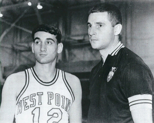 Mike Krzyzewski & Bobby Knight Keychain West Point Basketball Ncaa Coach K